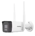 Bala IP 4 Megapixel / Lente 2.8 mm / Dual Light (30 mts IR + 30 mts Luz Blanca) / Wi-Fi / ACUSENSE / Audio Bidireccional (Micrófono y Bocina) / IP66 / dWDR / Micro SD